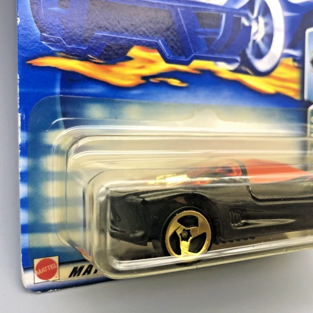 Hot Wheels Track Aces Buick Wildcat Black Car Diecast 1/64 Scale Highway 35 #173